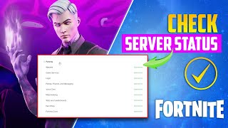 How to check Fortnite server status on PC | See Fortnite Server