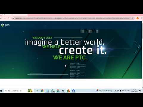 Jobs For Freshers:- Technical-support-engineer || PTC || software Company