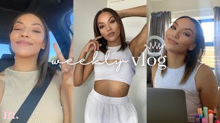 weekly vlog: a reset monday, first studio session for 2022, meetings, shopping, pool party, etc...