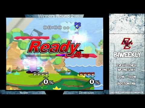 BC Biweekly 36: Winners Round 2 - Noble (Marth) vs Dimension (Marth)