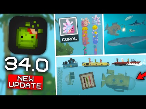 NEW UPDATE 34.0! ENDLESS OCEAN! NEW WATER VEHICLES! NEW NPC in Melon Playground