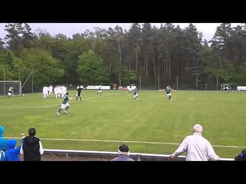 SV G/W Schwepnitz - SG Crostwitz Freistoß von Maik Raack