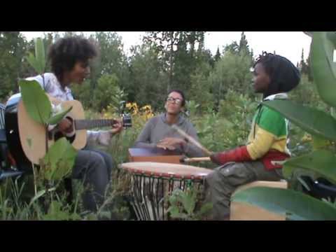 Amai Kuda, Y josephine and Kuda rehearsing Left you Buried