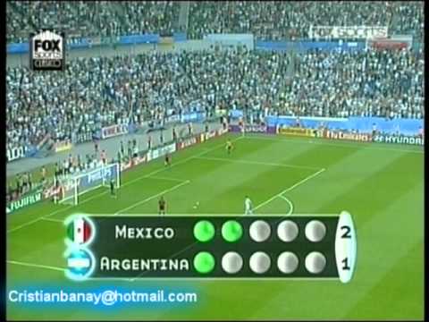 Argentina 1 Mexico 1 Copa Confederaciones 2005 (Re...