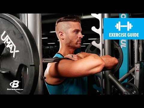 Front Squat with Bodybuilder Grip | Exercise Guide