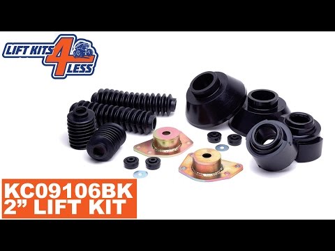 Daystar BKCGKC09106BK  2" Lift Kit  Jeep Liberty KK 08-12 / Dodge Nitro 07-12