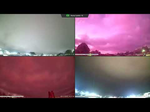 Timelapse do céu - Uma semana em alguns instantes em Santa Catarina - Monte Castelo - 10/11/2025