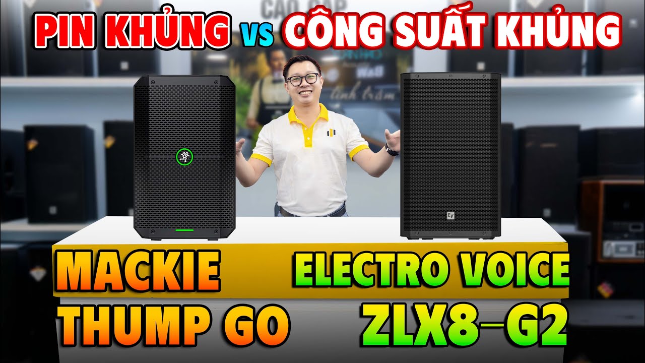 Video sản phẩm Loa bluetooth Mackie Thump Go 8 (Chính Hãng)
