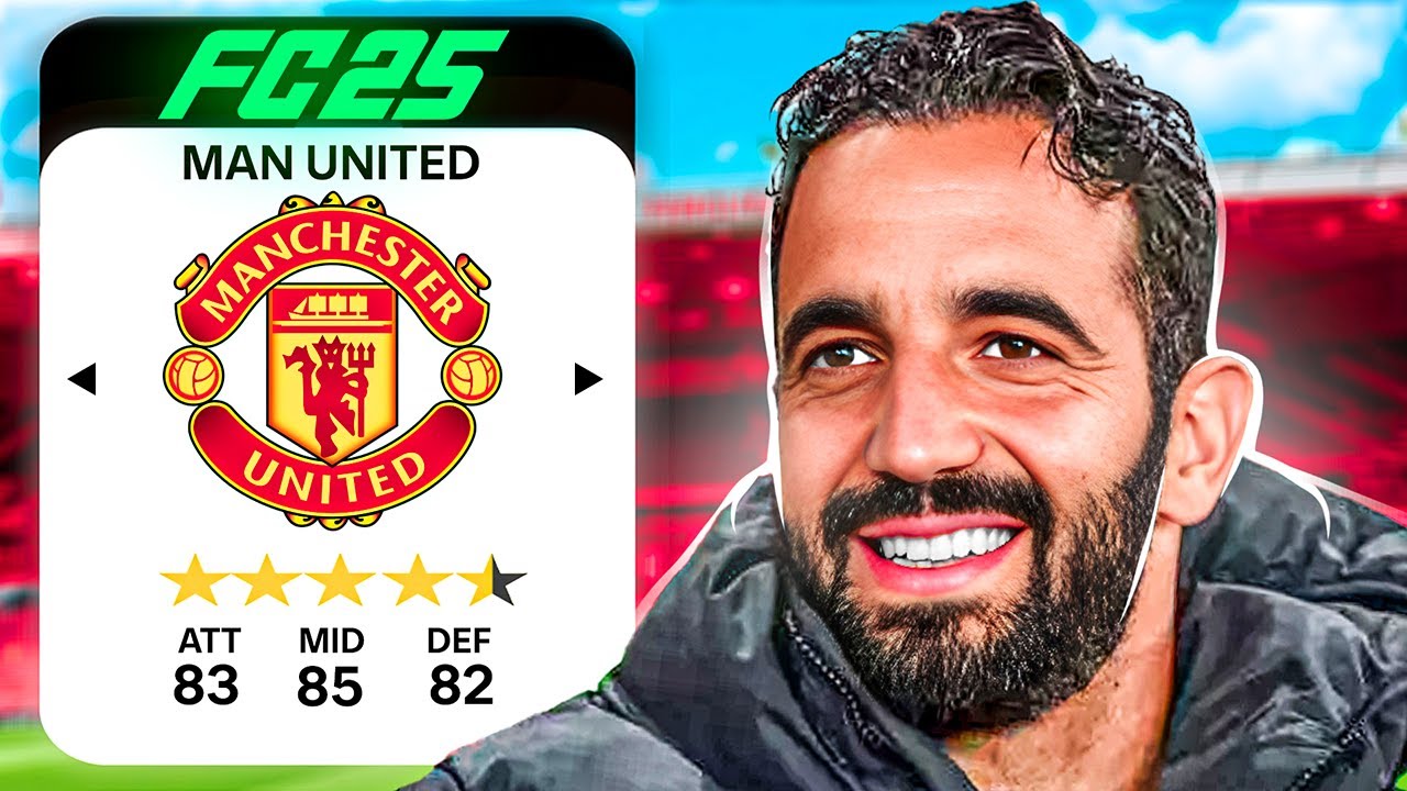 I Rebuilt Man United Under Ruben Amorim In FC25