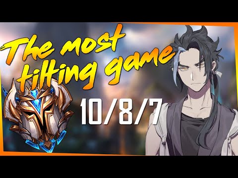 Most Tilting Challenger Kayn Game Ever Played - League of Legends