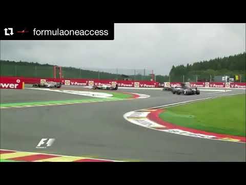 Maldonado DEMOLISHES PAUL DI RESTA (Belgium 2013)