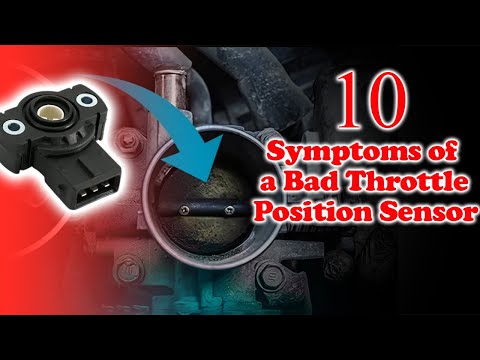 Symptoms of a bad throttle position sensor