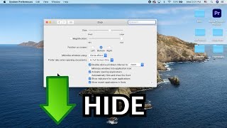 Mac Dock: How to Hide (or Unhide)