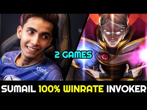 SUMAIL keep spamming Invoker — 100% Winrate in 3 Days 7.28 Dota 2