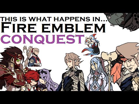 This is what happens in... Fire Emblem Fates: Conquest. [FE14 Plot Review]