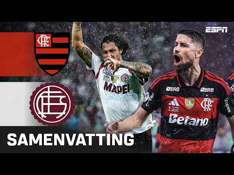 VERLENGING bepaalt winnaar RECOPA SUDAMERICANA 🏆🇦🇷🇧🇷 | Samenvatting Flamengo - Lanús
