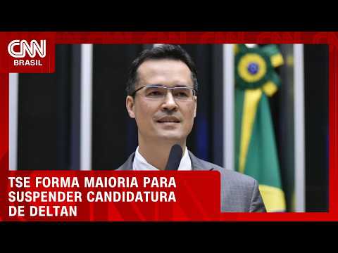 TSE forma maioria para suspender a candidatura de Deltan Dallagnol | CNN 360°
