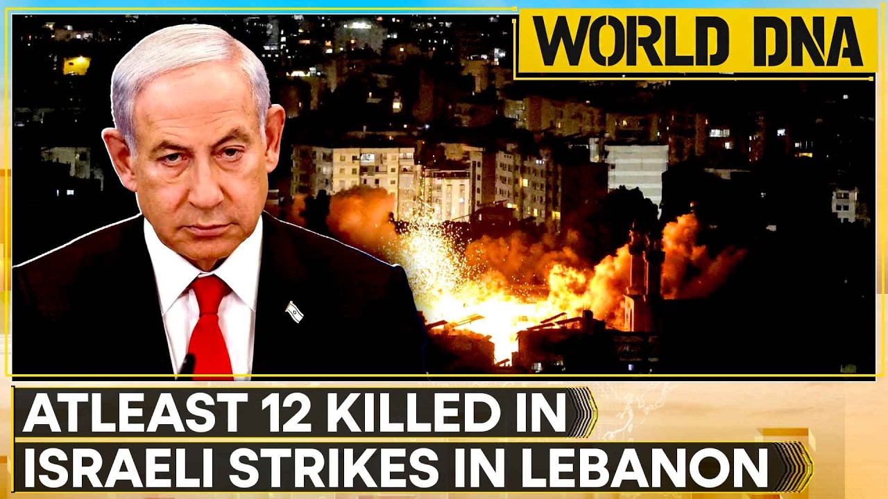 Israeli Strikes In Lebanon Kill 12: Hamas Site Destroyed, Israel Claims | WION World DNA