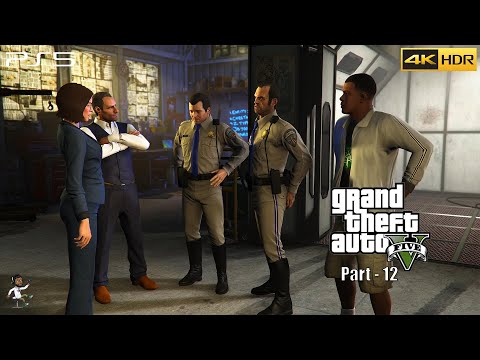 GTA 5 PS5 Gameplay Walkthrough Part 12 [4K HDR 60FPS ] | PS4 V12 Gamer