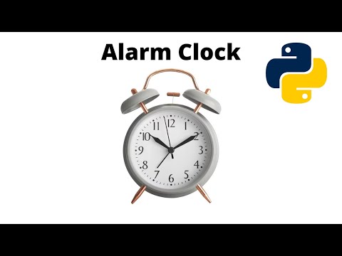 Build Alarm Clock In Python Python Mini Project Hindi