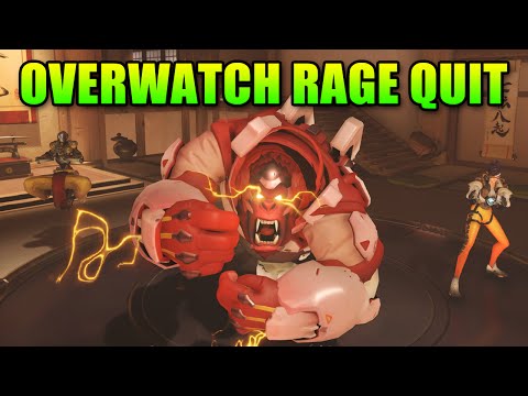 Making The Enemy Team Rage Quit | Overwatch Competitive Gameplay