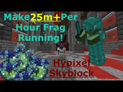 How To Make 25m+ Per Hour Frag Running! | Hypixel Skyblock