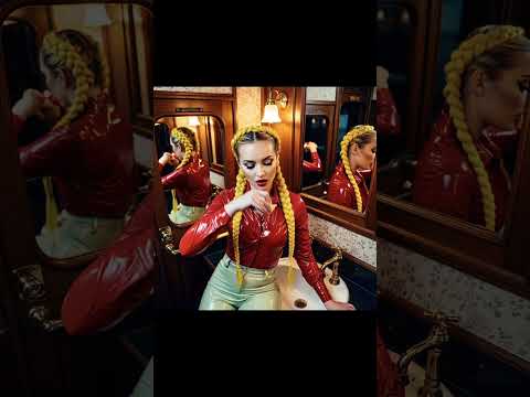 Latex train desire. #catwoman #latex #digitalglamour #futuristicfashion #latexfashion #fashion