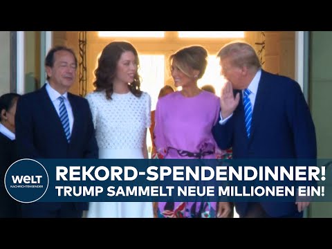 Video Thumbnail: DONALD TRUMP: 50 Millionen Dollar an einem Abend! Neuer Spendenrekord im US-Wahlkampf!