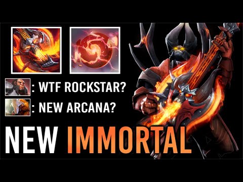 DOOM NEW ULTRA RARE IMMORTAL Soul Shredder Guitar! Epic Counter Mid Top 1 Gameplay by lorenof Dota 2