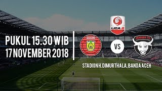 Live Streaming TV One Persiraja Vs Madura FC, Sabtu (17/11/2018) Pukul 15.30 WIB