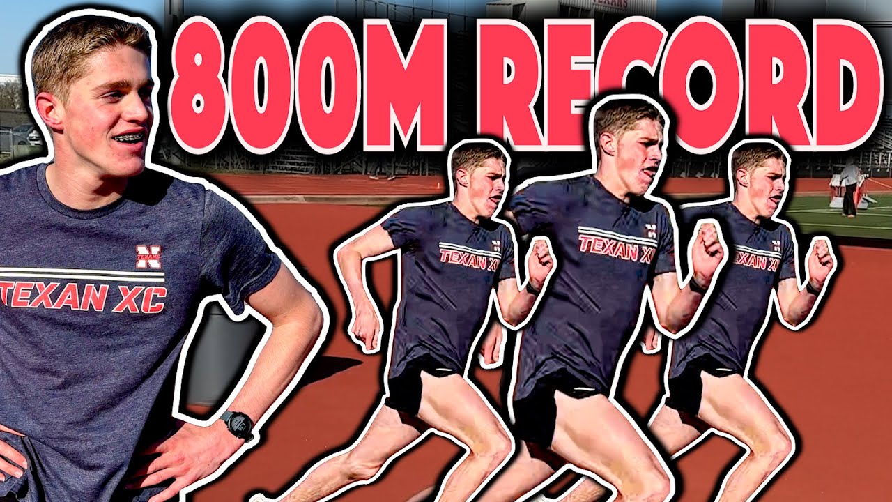 The FASTEST High School 800m Runner | Cooper Lutkenhaus Full Workout