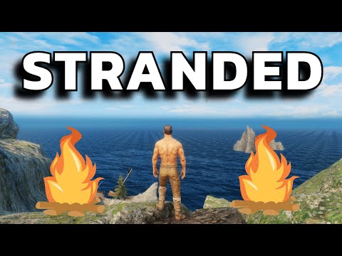 Skyrim, But I'm Stranded on a Desert Island