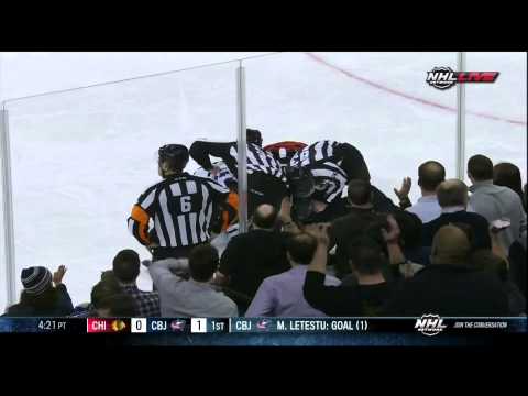 Mike Brown vs Aaron Asham fight 26 Jan 2013 Toronto Maple Leafs vs NY Rangers NHL Hockey