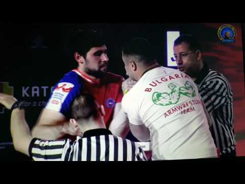 Vitalii Laletin vs Krasimir Kostadinov - Left Hand Final 110kg - Euroarm 2017