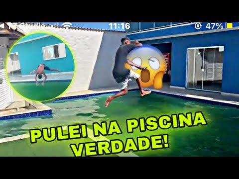 PULAMOS NA PISCINA DE TINTA