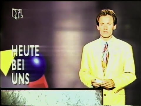 RTLplus: Programmvorschau, „RTL Aktuell“ und Werbung (15.08.1991)