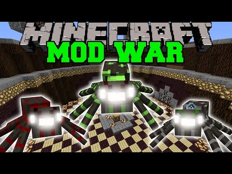 PopularMMOs - WAR OF THE SPIDERS - Minecraft Mod War Battle - Mods