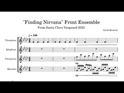 SCV 2022 Full Transcription | Marimba, Xylophone, Vibraphone