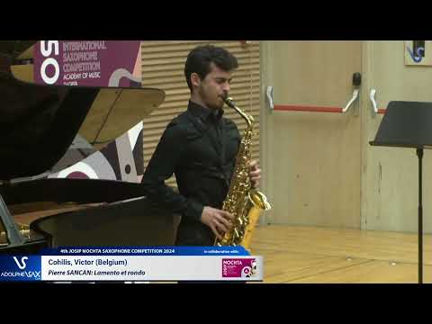 Victor Cohilis plays Lamento et rondo by Pierre Sancan