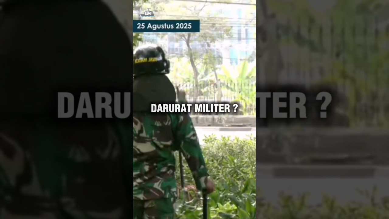 Darurat Militer di Indonesia Fakta di Balik Isu Panas DPR!  #indonesia #militer  #shorts