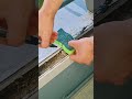 quick window sill cleaning