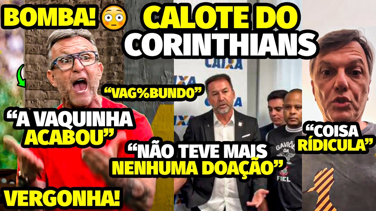 A SITUAÇÃO HUMILHANTE DA VAQUINHA DO CORINTHIANS APÓS ATITUDE CRlMIN0SA QUE FEZ NET0 PASSAR VERGONHA