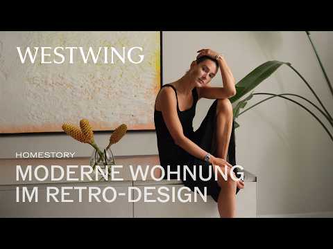 Moderne Wohnung im Mid-Century Stil | Deko Ideen & Vintage Möbel treffen auf Minimalismus | Roomtour