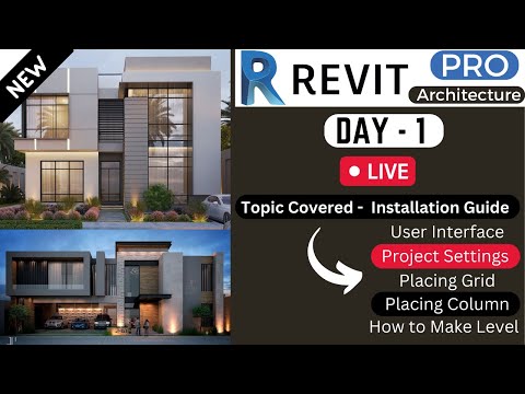 Duplex House Modelling in Revit Architecture