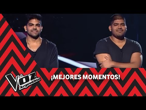 Los hermanos Mamonde decidieron al coach con un piedra, papel o tijera - La Voz Argentina 2018