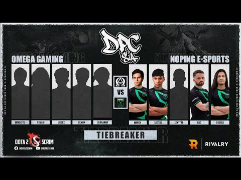 Omega Gaming vs NoPing e-sports - DPC SA 2021/22 Tour 2: Division II - Tiebreaker - B01