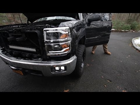 Winjet DRL Projector Headlights on 2015 Silverado | Install