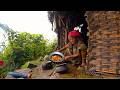 Lonely Grandma S Rainy Day Life Traditional Pork Soup Millet Farming In Remote Nepal