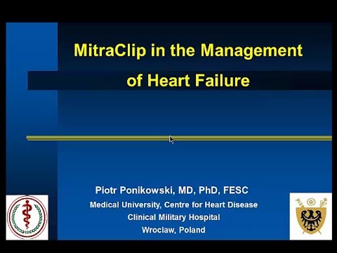 MitraClip in the Management of Heart Failure | Prof. P. Ponikowski, Warsaw, Poland