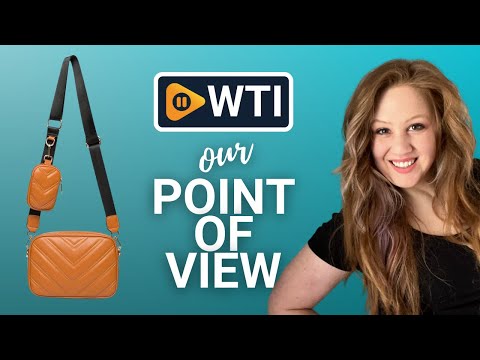 Herald Chevron Quilted Small Crossbody Bag with Coin Purse Pouch Women Square Snapshot Camera Side Shoulder 2 Size Handbag Brown - WTI product video review